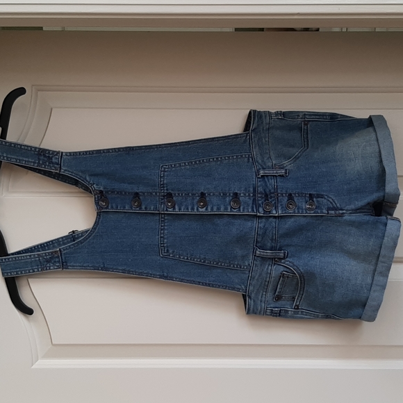 Free People Pants - Free people overall short.